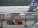 Warten auf den Airbus 380 Koeln Bonn P396
